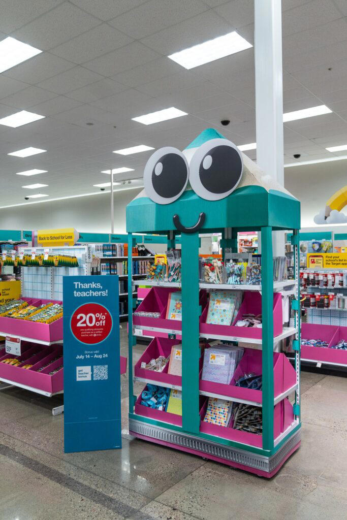 Target teacher discount – 20% off!