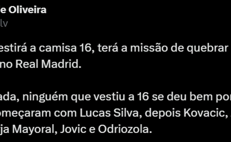 Endrick mal chegou no Real Madrid e j enfrenta uma maldio sofrida por James Rodrguez