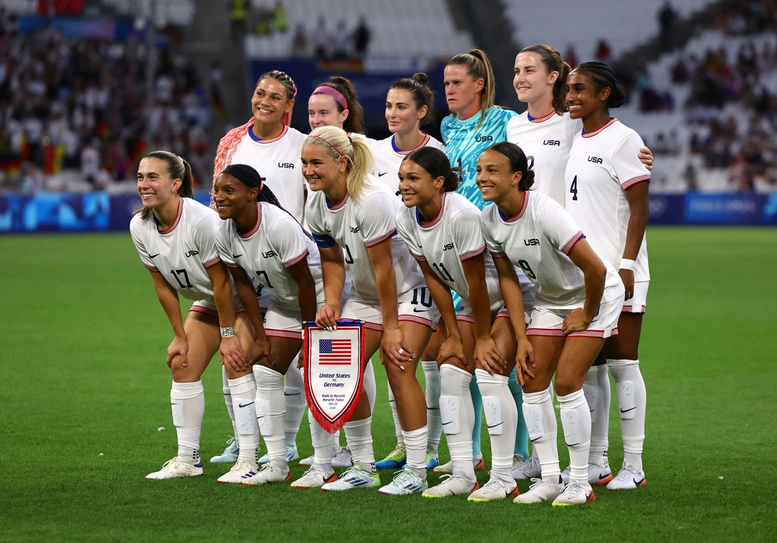 USWNT Gets Big 4-1 Win Over Germany To Take Over Group B