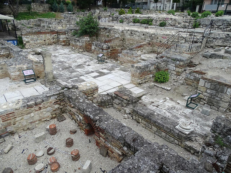 Excavations near Varna, Bulgaria, have uncovered what is believed to be Europe's oldest prehistoric town, dating back to 4,700 - 4,200 BC. The site reveals an advanced settlement with two-story houses, ritual pits, gate structures, bastions, and fortified walls, providing invaluable insight into early human civilization.