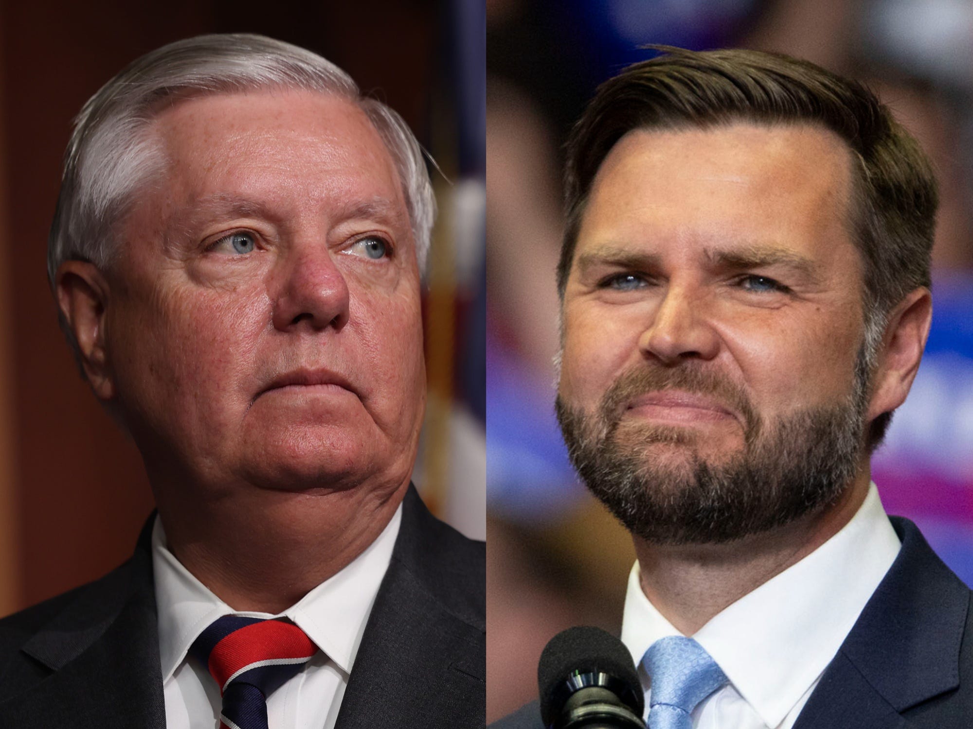 Lindsey Graham Tried To Stop Trump From Choosing JD Vance As His VP ...