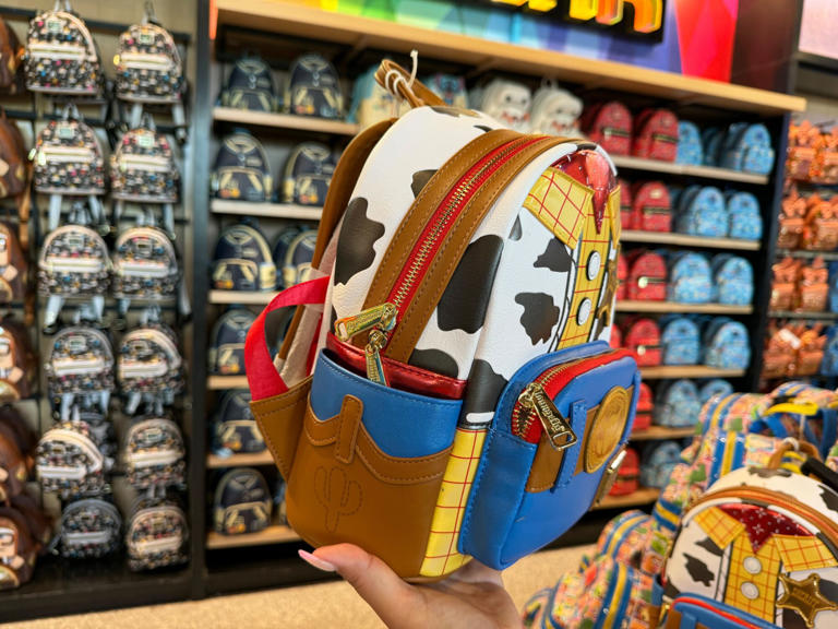 Toy Story Woody Loungefly mini backpack store