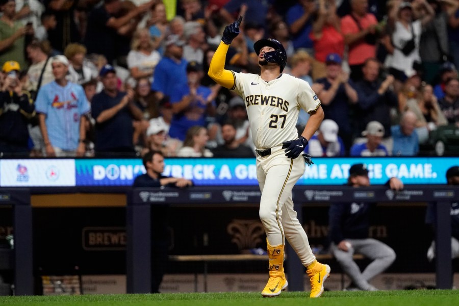 Adames, Chourio Hit Homers To Lift Brewers Past Braves 8-3