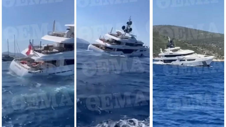 Yacht di lusso affonda in Grecia: equipaggio ha dimenticato portellone aperto