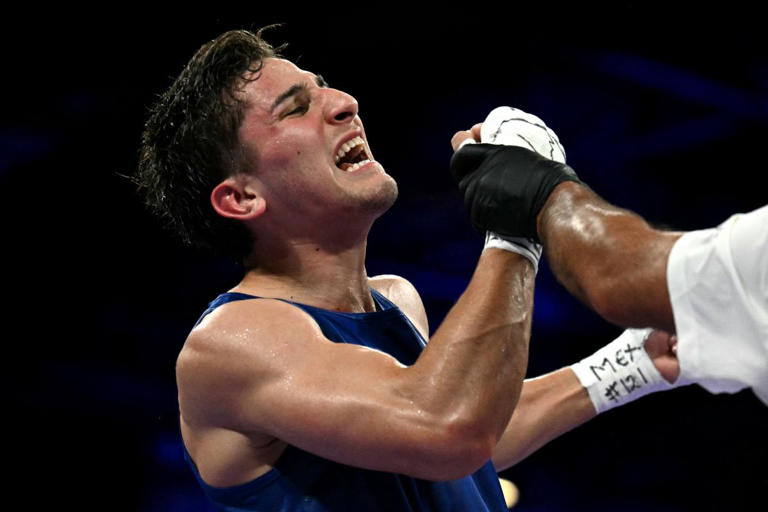 Marco debutó en Juegos Olímpicos con victoria. Foto: AFP.