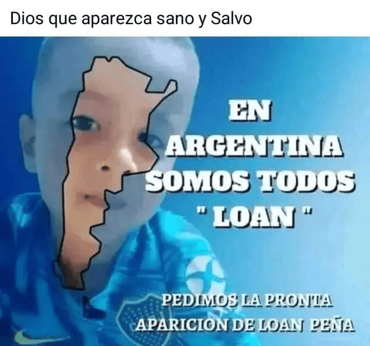 Buscan a <strong>Loan</strong> Peña después de 34 días desparecido