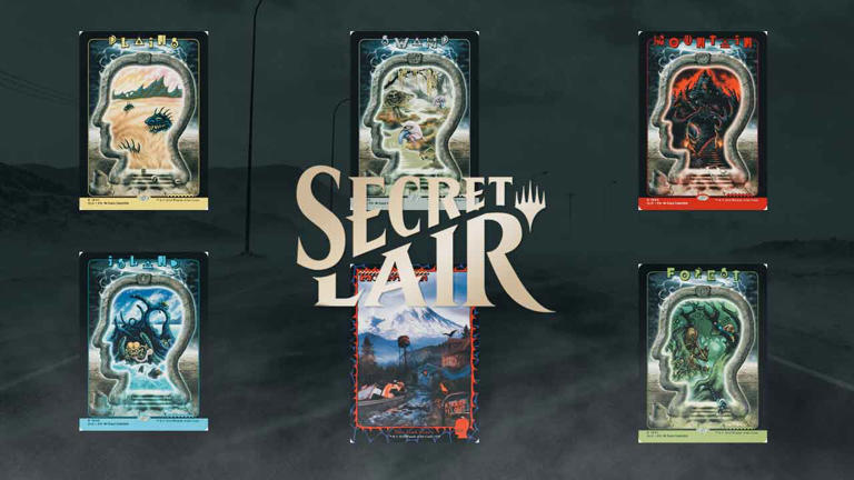 All MTG Secret Lair X Brain Dead Cards Dropping End of July 2024