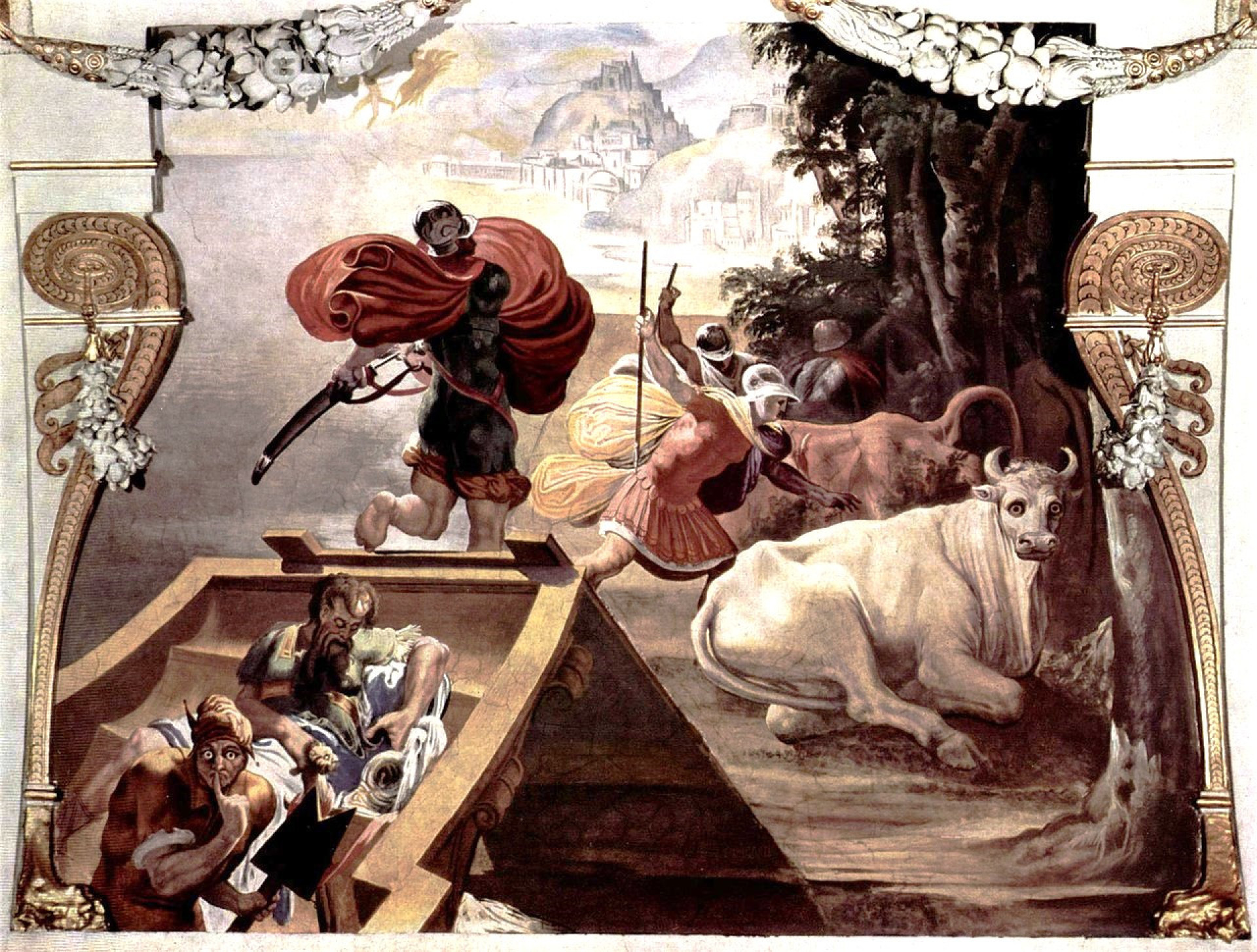 <p>Facing starvation, the crew eventually slaughtered the sacred cattle while Odysseus was asleep. This act of defiance angered Helios, who demanded retribution from Zeus. Once they set sail, Zeus sent a storm that destroyed the ship and drowned all of Odysseus' men. Only Odysseus survived, clinging to a piece of wreckage from his ship.</p><p>You may also like:<a href="https://www.starsinsider.com/n/403942?utm_source=msn.com&utm_medium=display&utm_campaign=referral_description&utm_content=739826en-us"> Disney stars: Then and now </a></p>