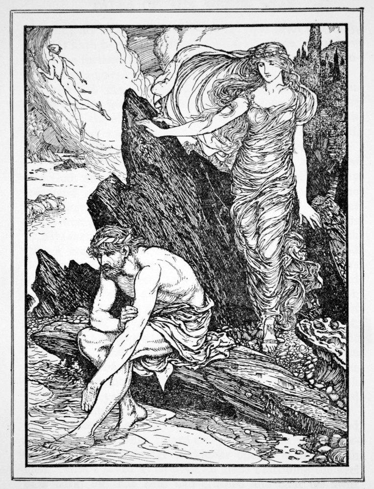 <p>After drifting at sea, Odysseus washed ashore on Ogygia, the island of the nymph Calypso. Calypso fell in love with Odysseus and kept him captive for seven years, offering him immortality if he stayed with her. Despite the comfort and temptation, Odysseus longed to return home.</p><p><a href="https://www.msn.com/en-us/community/channel/vid-7xx8mnucu55yw63we9va2gwr7uihbxwc68fxqp25x6tg4ftibpra?cvid=94631541bc0f4f89bfd59158d696ad7e">Follow us and access great exclusive content every day</a></p>