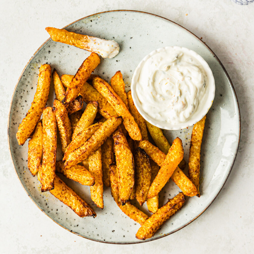 Gebackene Weiße Bohnen aus der Heißluftfritteuse: Knusprig, lecker und ...