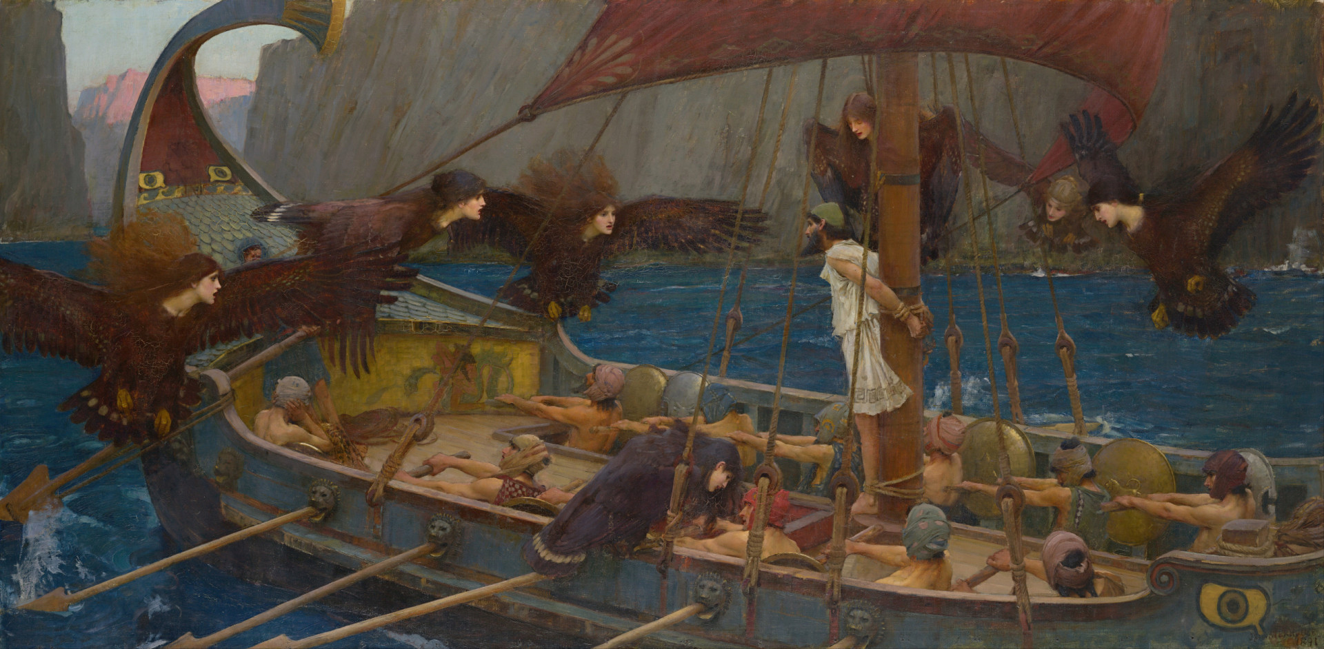 <p>Odysseus was curious to hear the Sirens' song without succumbing to their lure, and so he alone listened while bound to the mast. As they sailed past, he was entranced and begged to be released, but his loyal crew kept him securely fastened until they were safely out of earshot.</p><p>You may also like:<a href="https://www.starsinsider.com/n/369281?utm_source=msn.com&utm_medium=display&utm_campaign=referral_description&utm_content=739826en-us"> Incredible historic images of D-Day</a></p>