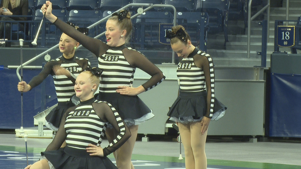 Baton Twirlers, Families Return To Notre Dame For The National Baton ...