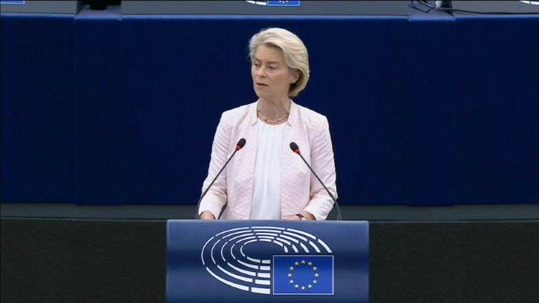 EU Chief Von Der Leyen Wins Second Term