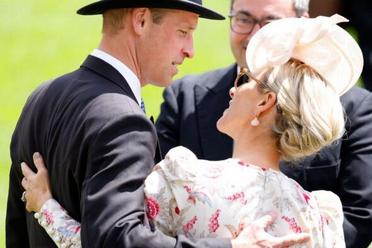 Zara Tindall has been a huge support to her cousin Prince William this year