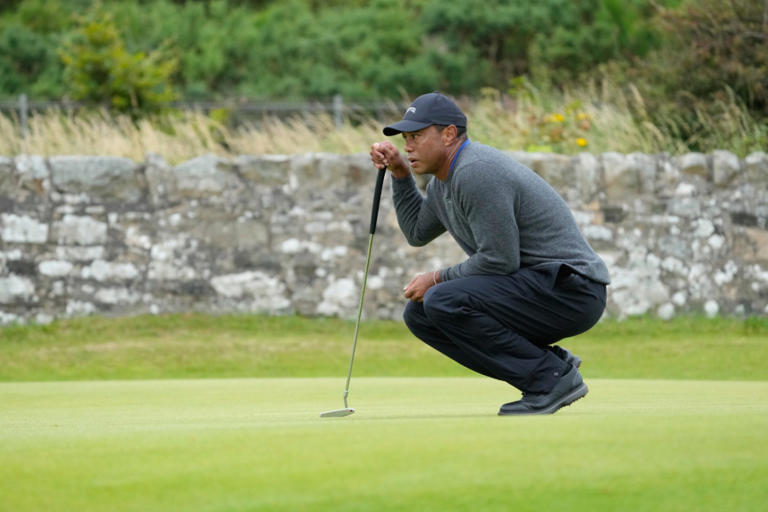 Tiger Woods Made Equipment Change Before Opening-Round 79 at Open  Championship