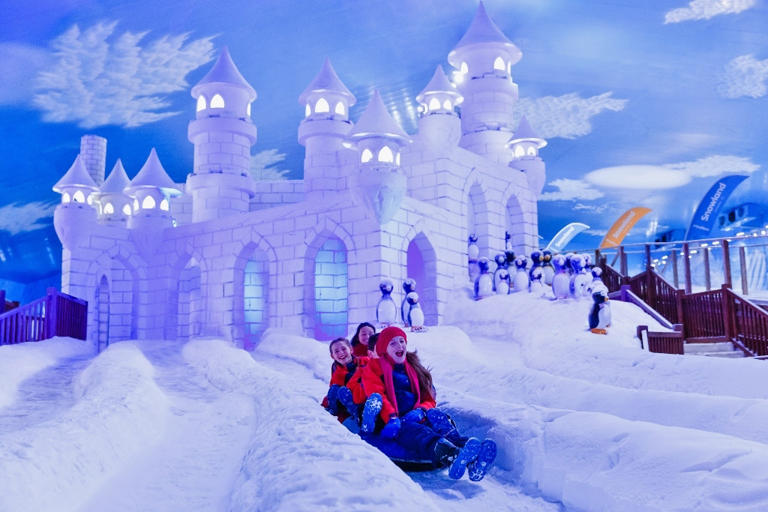 Em Gramado, parque Snowland tem atividades na neve - Foto: Snowland/Divulgação