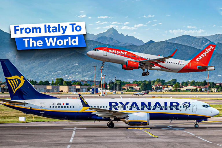 Top 5: The Largest Airlines In Italy By International Seat Availability
