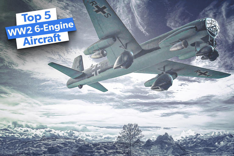 Top 5: The 6-Engine Aircraft That Defined The Second World War