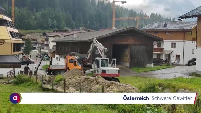 Österreich: Schwere Gewitter