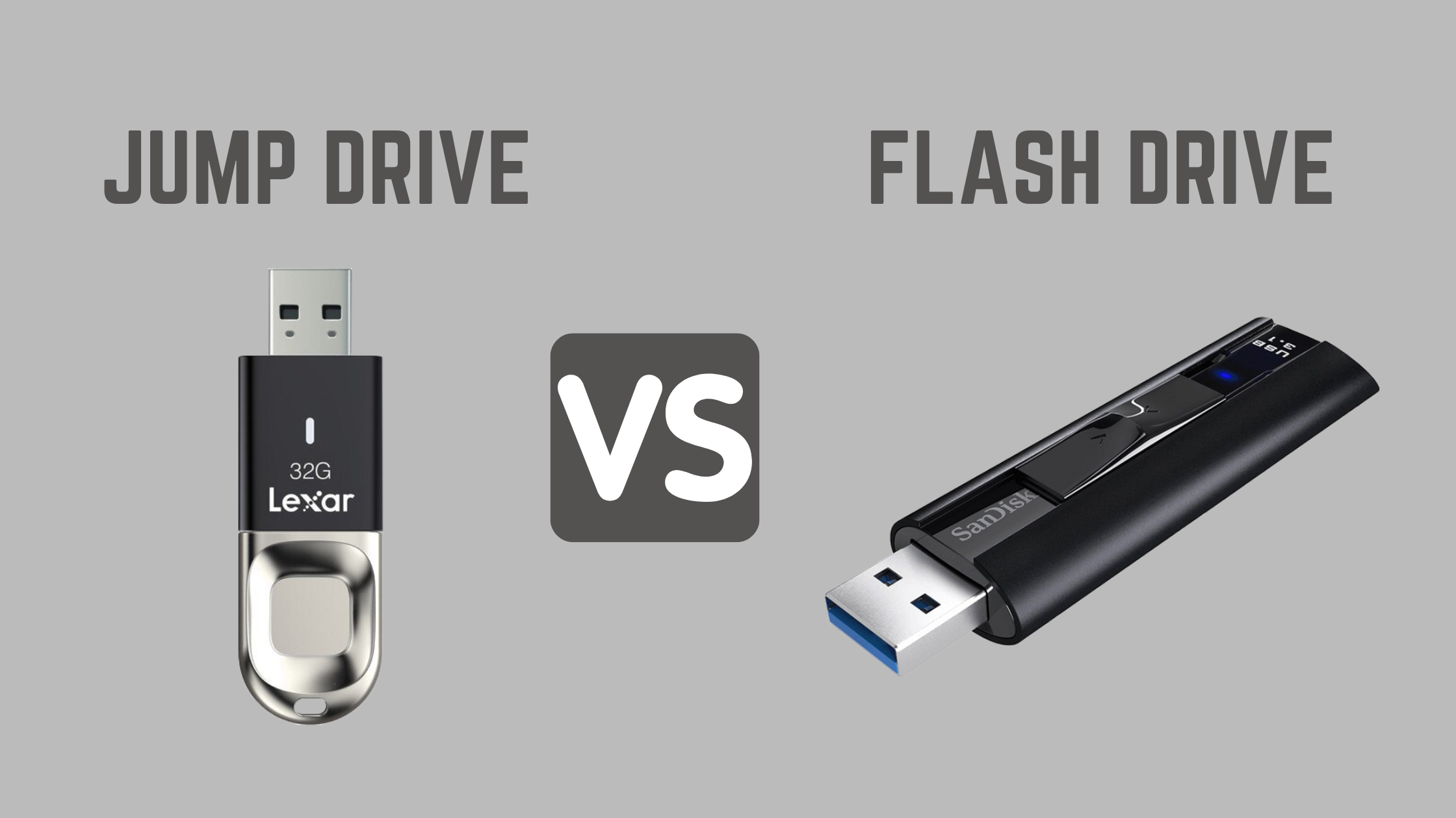 Jump Drive vs Flash Drive What Sets Them Apart? [2024]