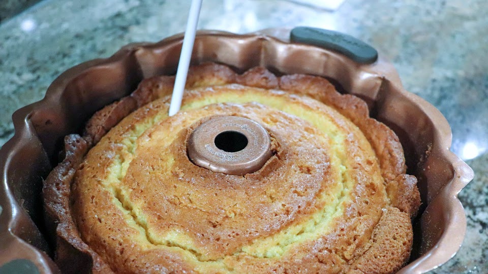 direction photo for Tropical Pineapple Coconut Rum Cake