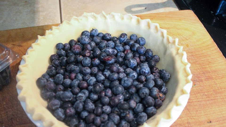 direction photo for Blueberry Cream Pie (Jess's Gramma)