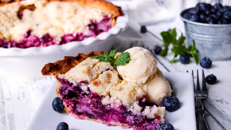 direction photo for Blueberry Cream Pie (Jess's Gramma)