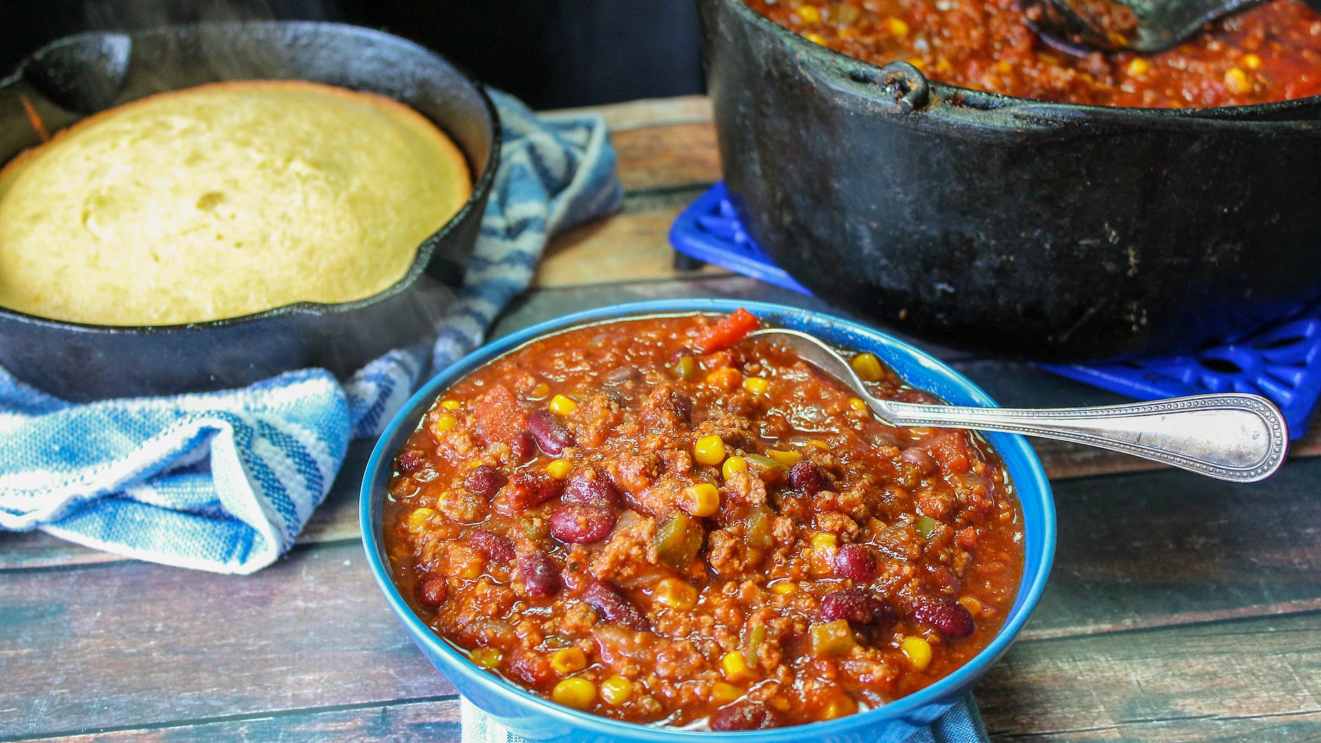 This venison chili is a great recipe for someone that's new to cooking venison - Hunter's sweet 'n spicy chili