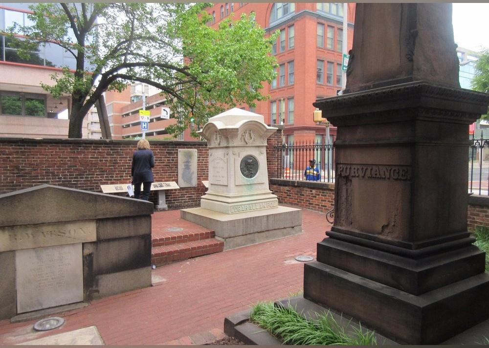 <p>- Rating: 4.5/5 (403 reviews)<br>- Address: Westminster Cemetery on the southeast corner of Fayette and Greene sts. Baltimore, Maryland<br>- <a href="https://www.tripadvisor.com/Attraction_Review-g60811-d144278-Reviews-Edgar_Allan_Poe_s_Grave_Site_and_Memorial-Baltimore_Maryland.html">Read more on Tripadvisor</a></p>