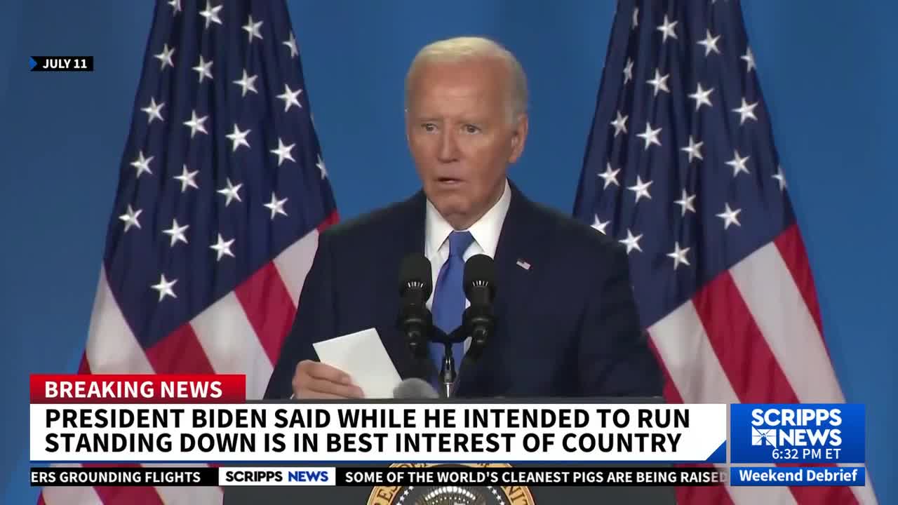 President Biden Ends Reelection Bid, Endorses Harris For The 2024 ...