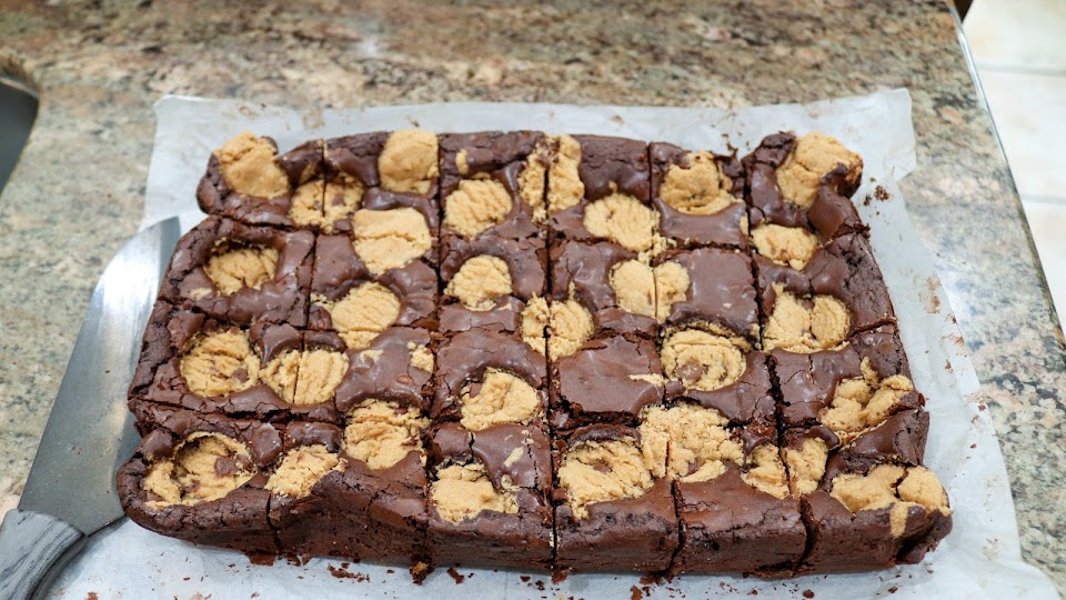 direction photo for Easy Peanut Butter Fudge Bars