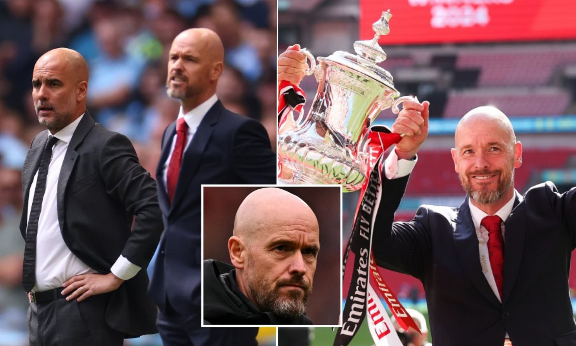 Erik Ten Hag Claims Pep Guardiola Is The ONLY Manager In England To ...