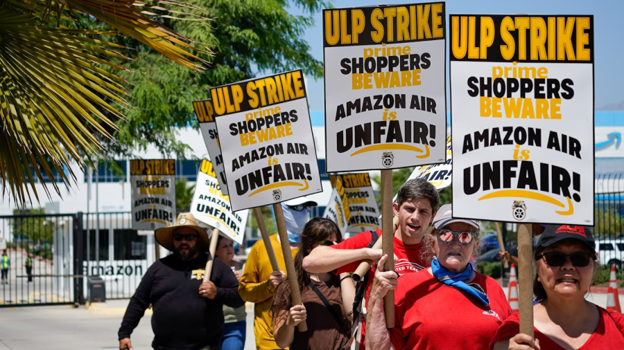 Southern California Amazon Workers Strike At One Of Company’s Major ...