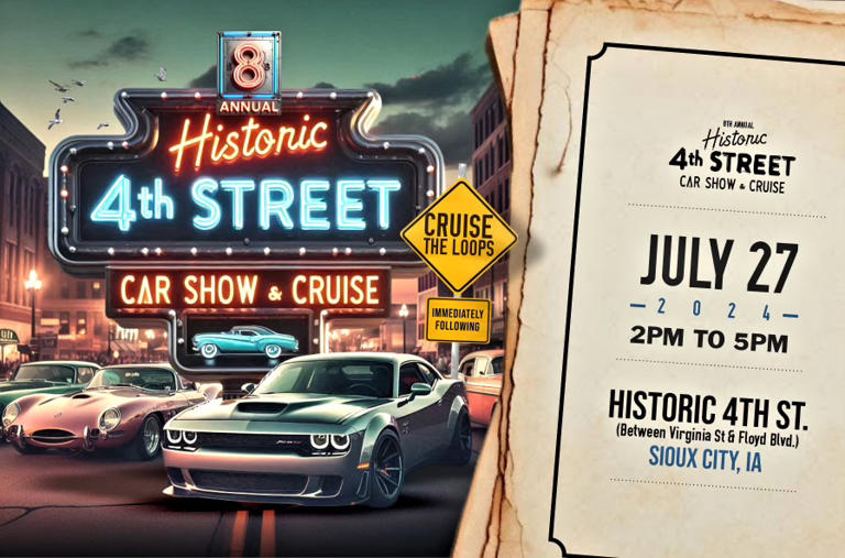 Historic 4th Car Show and Cruise to celebrate for eighth year