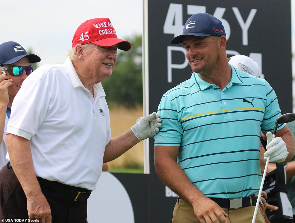 Trump Tees It Up With Bryson DeChambeau In New YouTube Video