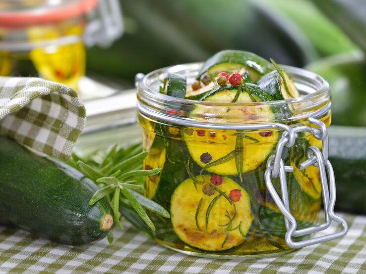 Zucchini Schnell Einlegen