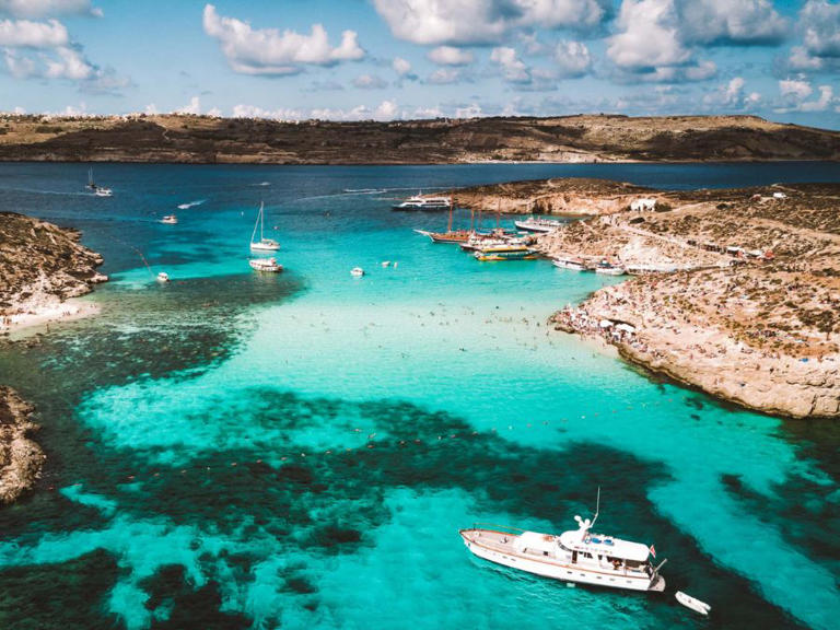 As praias de Malta não podem faltar no roteiro!