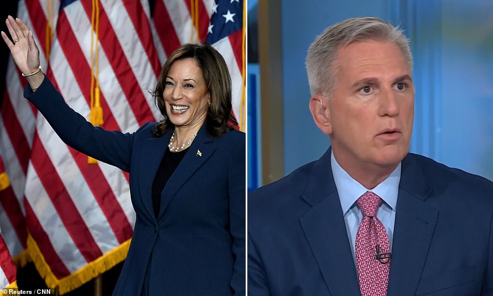 Kevin McCarthy Rips Trump Allies For 'dumb' Attacks On Kamala Harris