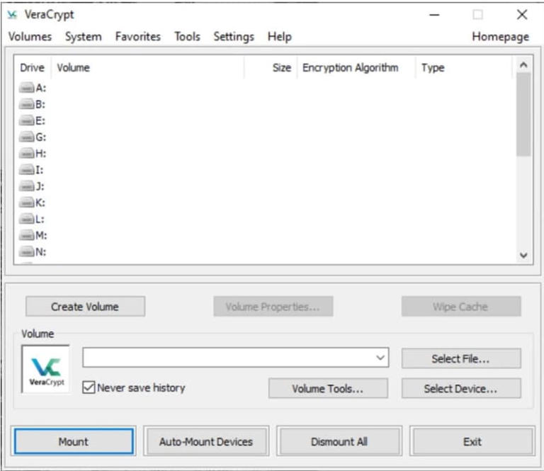 The Veracrypt encryption software is more flexible than the Windows-internal device encryption, and the system requirements are significantly lower.