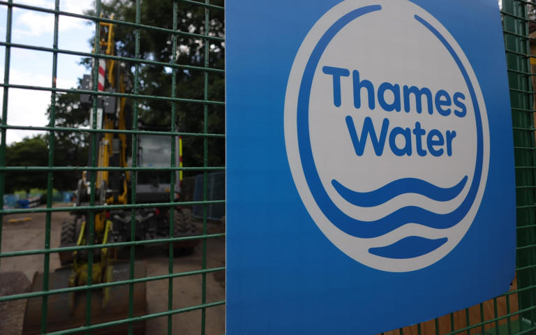 Thames Water senior secured debt has been downgraded to junk status by credit rating agency Moody's - NEIL HALL/EPA-EFE/Shutterstock