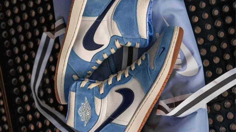 Air Jordan 1 High 85 Tar Heels Pays Tribute To University of North Carolina