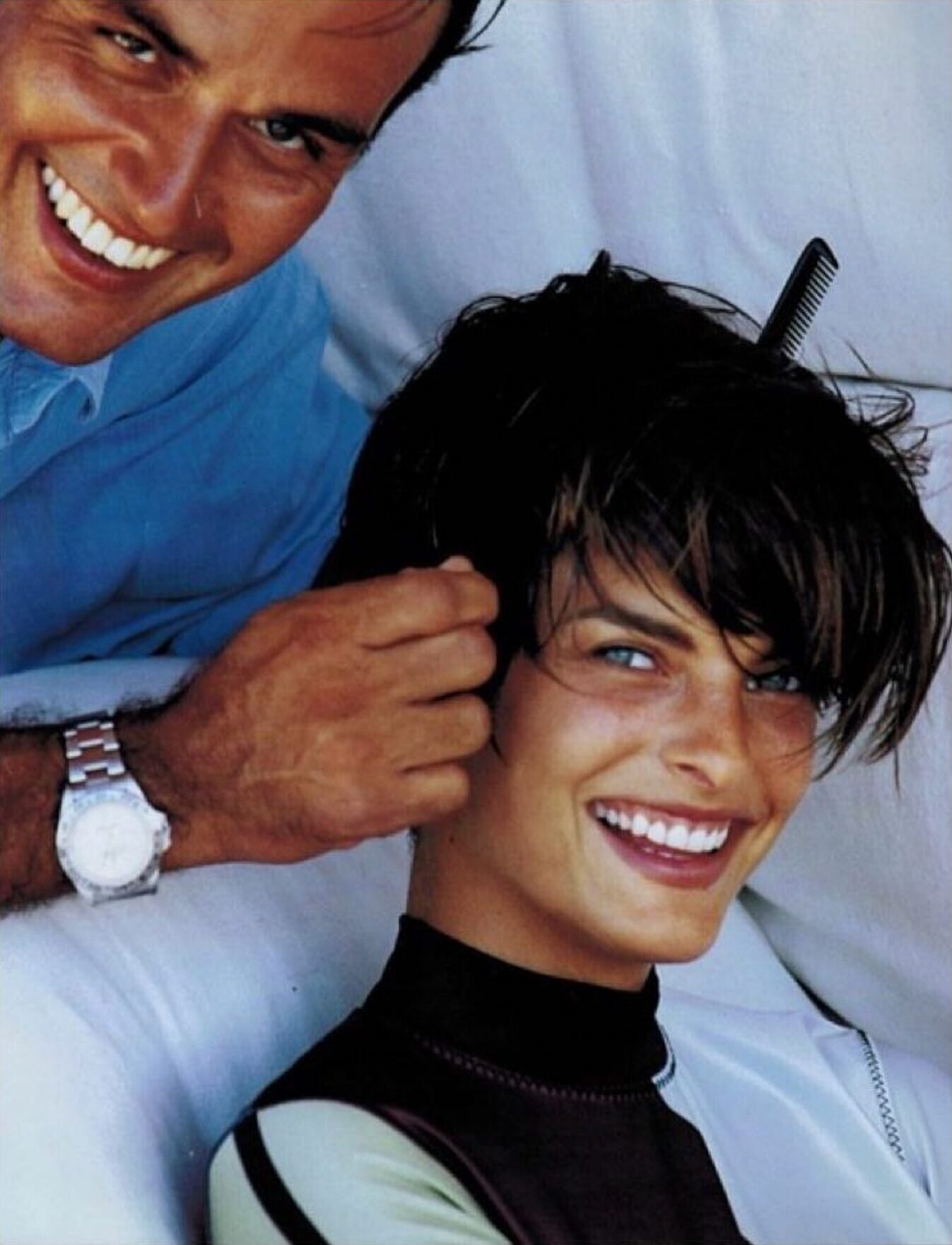 Top models then and now