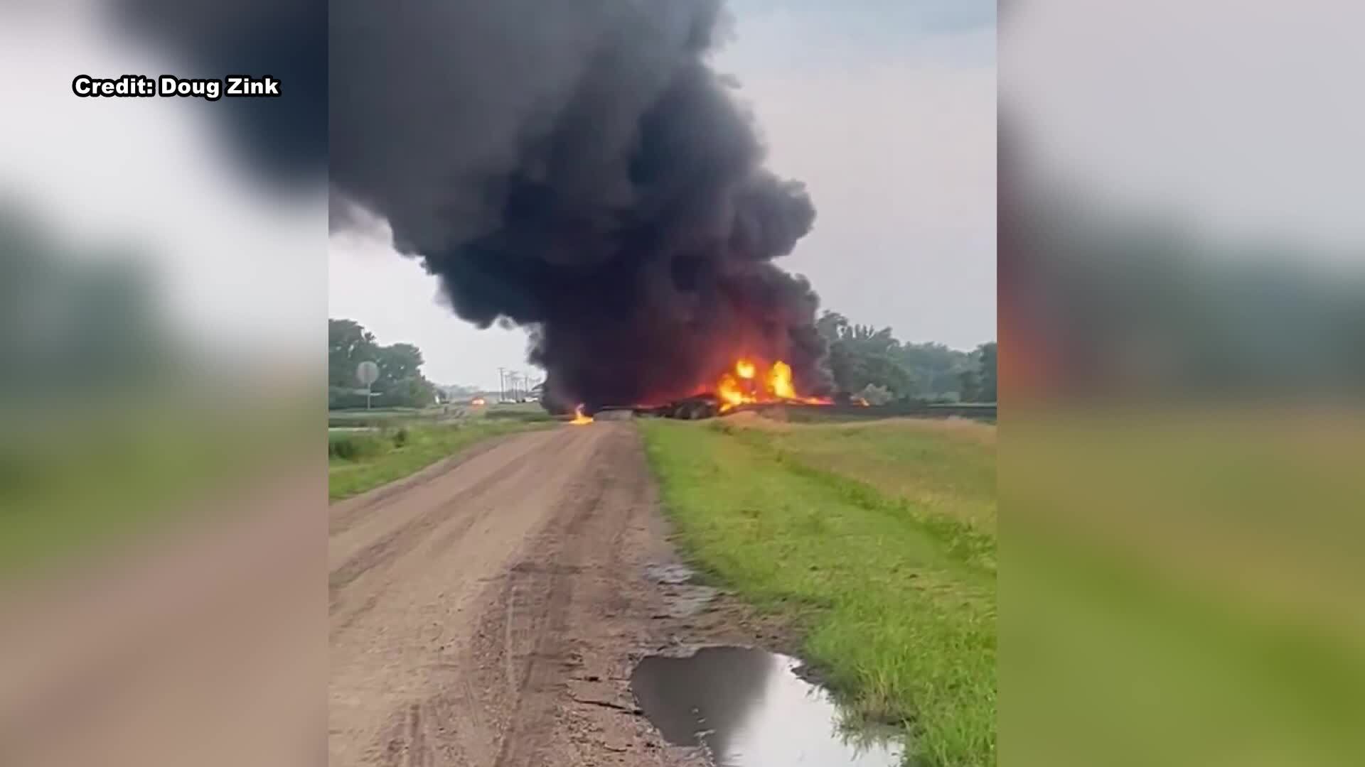 NTSB Finishes Preliminary Report On Carrington Train Derailment