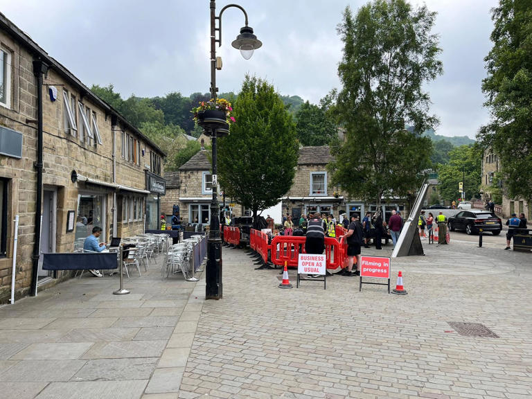 Filming for new Sally Wainwright drama Road and car park closures in