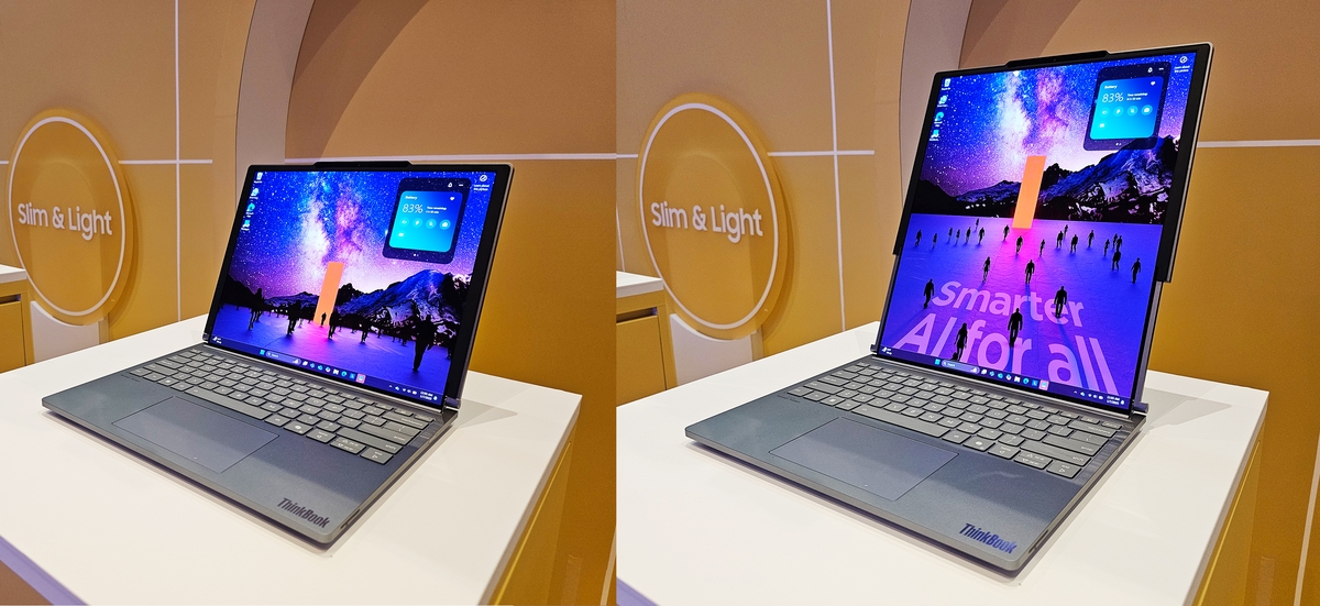 (CES 2025) Samsung Display to massproduce rollable laptop OLED panel