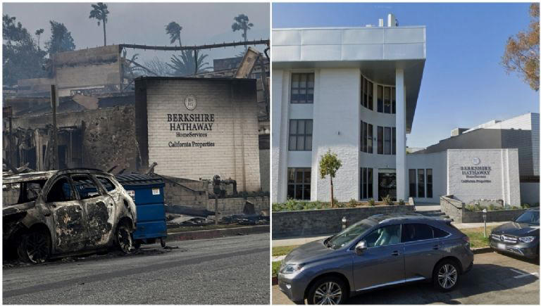 Centros sociales han sido reducidos completamente a escombros Foto: AP/Google Maps