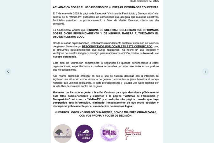 manipulación de Marifer Centeno