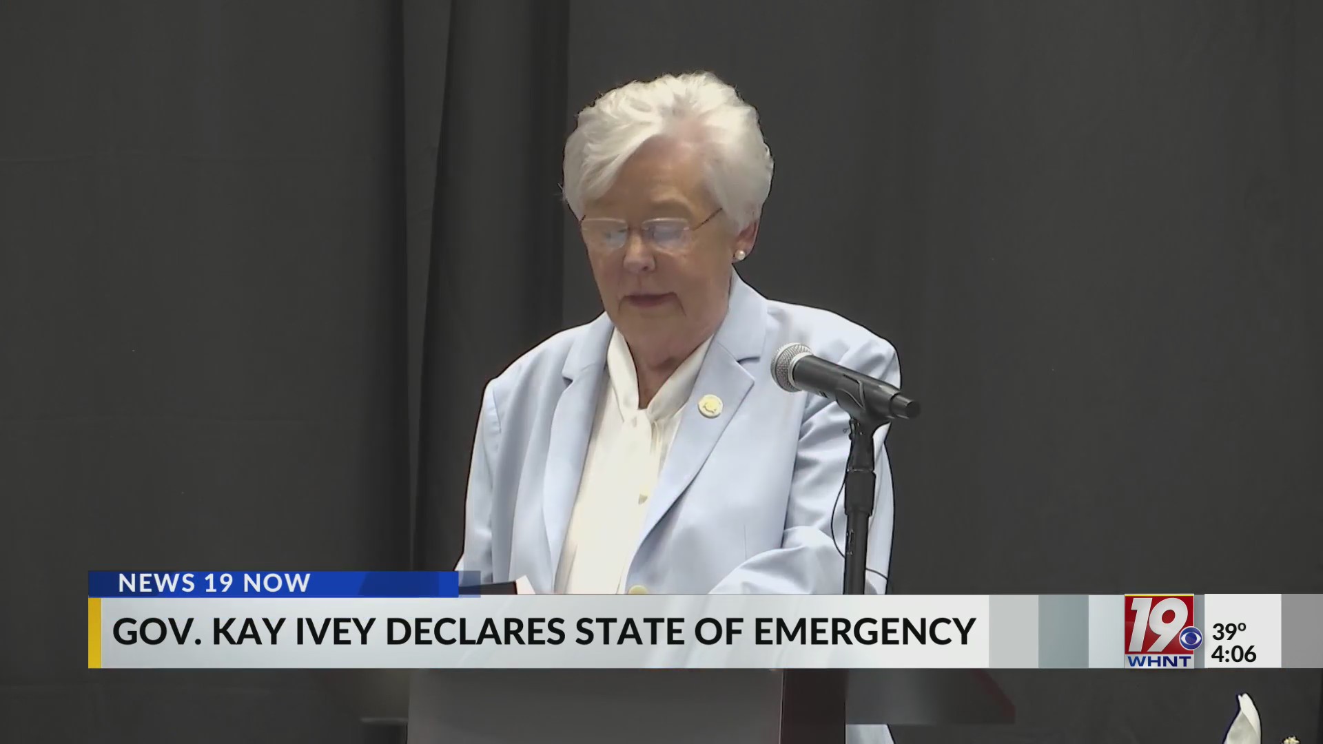 Governor Ivey Declares State of Emergency for Several North Alabama Counties Jan 9 2025 News