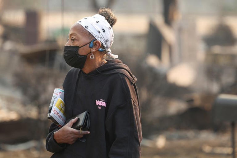 Far from Hollywood's wealth, Los Angeles fire survivors feel