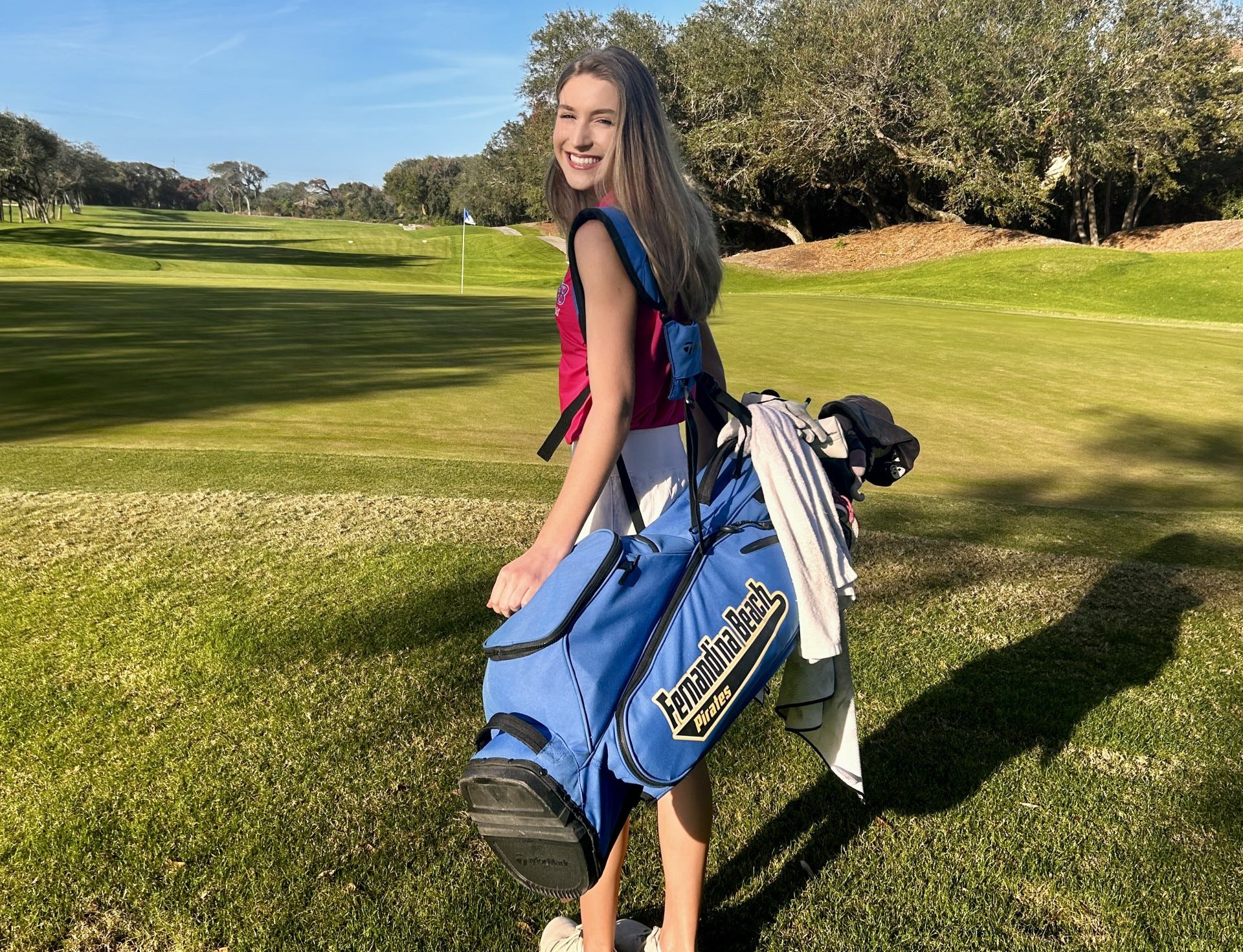 All First Coast girls golf: Fernandina's Sady Campbell surprised even